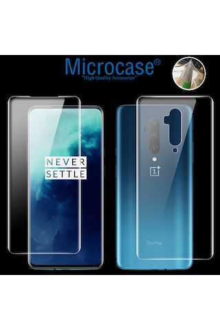 Microcase Oneplus 7T Pro Full Ön Arka Kaplama Koruma Filmi