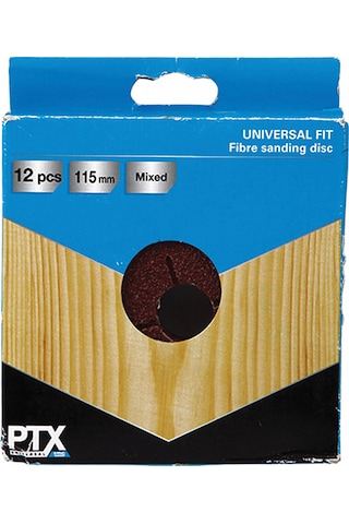 Ptx Fiber Disk Karışık 12'li 115 MM