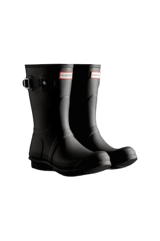Hunter Orig Short Tri Colour Logo Boot 6000 Siyah