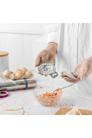 Gri Ayarlanabilir Kalınlıklı Paslanmaz Çelik Oklava Rahat Kavrama Entegre Makaralı Silindir Ev Tedarik