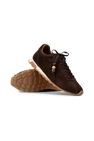 Deery Kadın Hakiki Süet Kahverengi Sneaker Ayakkabı - M5129zkhvc01 Kahverengi