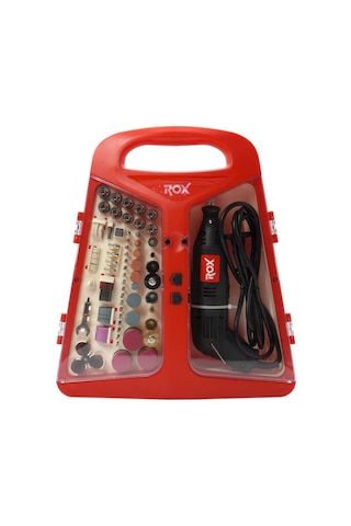 1001Alet Rox 0074 Mini Taşlama Gravür Makinası Hobi Seti 210 Parça