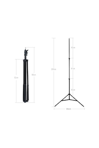 Andoer Ls190 190cm Parafla Ve Işık Ayağı