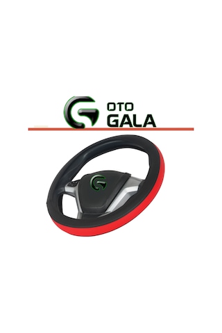 Direksiyon Kılıfı Geçmeli Çember Kırmızı Kırmızı