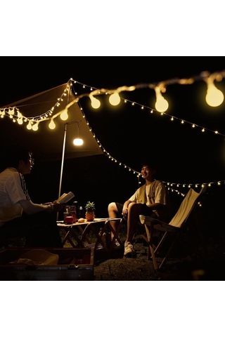 Tongxida 3 Metre 30 Led Işıklı Sulu Balon Zinciri, Su Geçirmez, Yıldızlı Gökyüzü, Kolay Kurulum, Enerji Verimli Çok Renkli