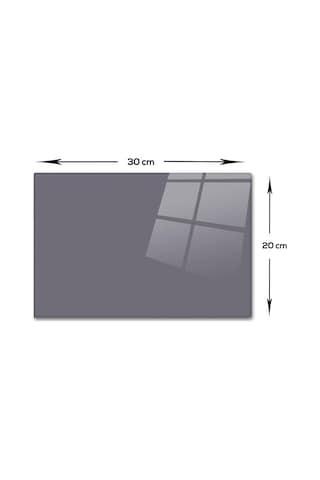 Decorita 10011501138 Düz Renk-gri Cam Kesme Tahtası, 20cm X 30cm Genel