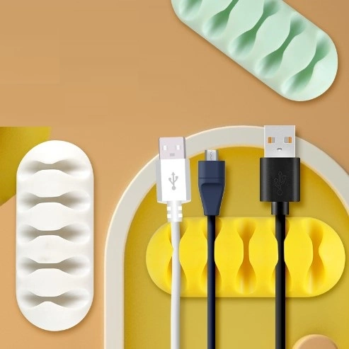 Kablo Tutucu 5 Kanallı 3lü Siyah 4741