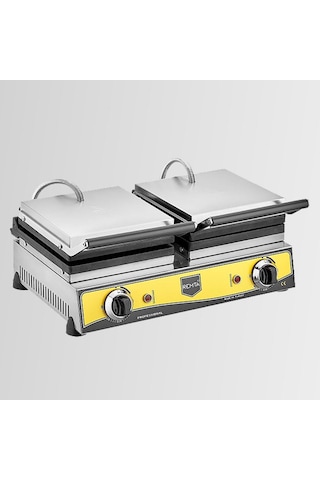 Remta W13 Sanayi Tipi Döküm Çiftli Çiçek Model 16 Cm Waffle Makinası Elektrikli