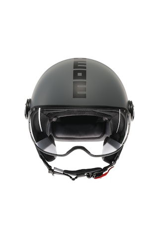 Momo Kask/ Fgtr Classıc Mono Matt Grey/black Çok Renkli