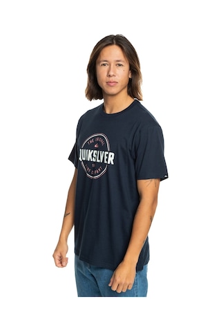 Quiksilver Circle Up Erkek Tişört Eqyzt07680-12818 Lacivert