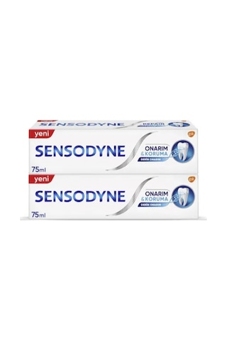 Sensodyne Onarım ve Koruma Diş Macunu 2 x 75 ML