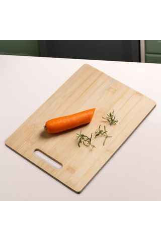 Suntek Et Biftek Ekmek Oyma Için Mutfak Doğrama Blok Bambu 40cmx28cmx1.2cm