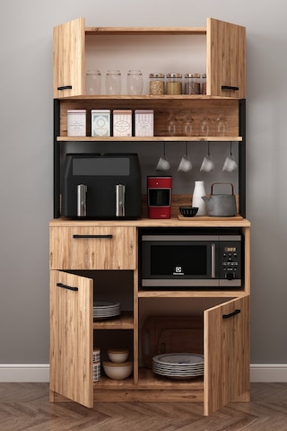 Ervin Kahve Köşesi Airfry Kiler Dolabı Atlantik Çam Atlantik Çam