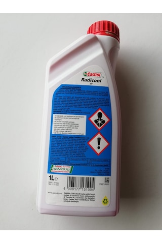 Castrol Radicool Sf 1L Organik Kırmızı Antifriz Ü/Y 2021