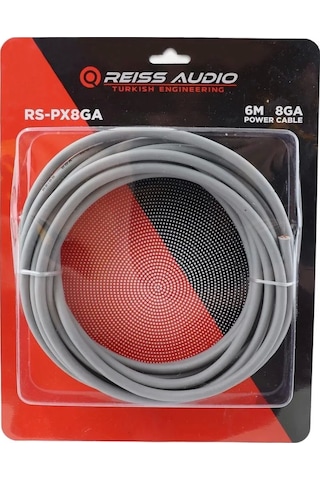 Reıss Audıo Rs-px8ga Anfi Kablosu 8ga Bakır 6mt