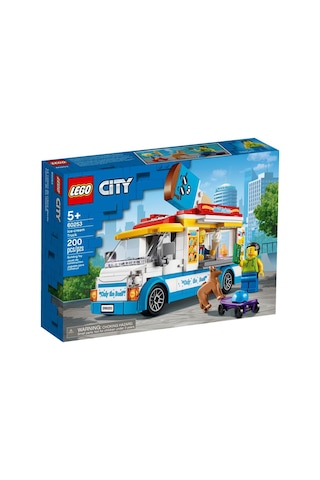 LEGO® City 60253 Great Vehicles Dondurma Arabası 200 Parça