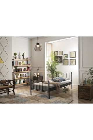 Bedliga Falez Tek Kişilik Metal Karyola 90X190-90X200-120X200