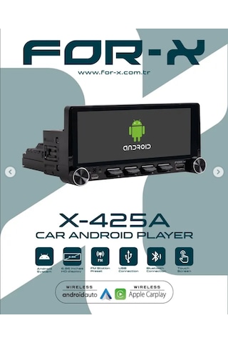 For-x 6.86''hd Android-2-32gb Ram-wifi-kablosuz Carplay-hd Kame