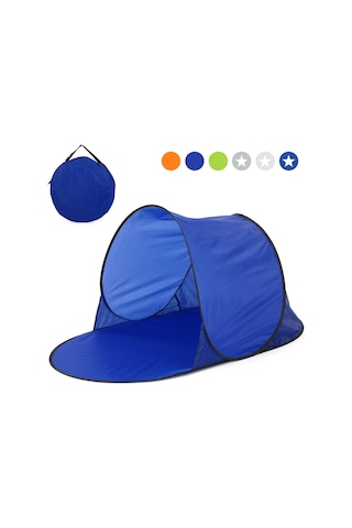 Leezsing 2019 Yeni Model Tek Kişilik Portatif Güneşlik Çadır, Suya Ve Uv Işınlarına Dayanıklı, Taşıma Çantası Dahil, Mavi Renk. Diğer Çok Renkli