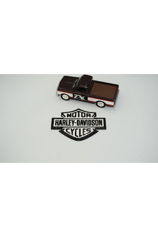 Dk Tuning Motor Harley Davidson Depo Yanı Siyah Beyaz Logo 10 Cm Arka Arma
