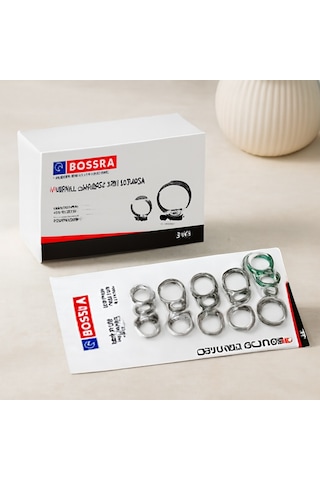 Metal Hortum Kelepçesi Seti 8-18mm 11- 13-23mm 18-25mm 14-27mm 0.5 MM