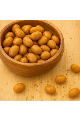 Çıtır Kaplamalı Fırınlanmış Yer Fıstığı Kuruyemiş 200 Gr Atıştırmalık 200 G