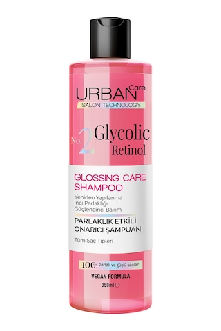 Glycolic Retinol Parlaklık Etkili Onarıcı Saç Bakım Şampuanı-350ml