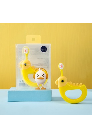 Sones 2 Adet Raoyı Karikatür Küçük Sarı Tavuk Yumuşak Saç Diş Fırçası Sarı