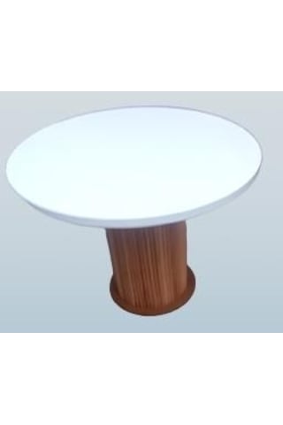 St Anıt Model Parlak Beyaz Lake Ceviz Boya Kayın 100 Cm Kutu Sevk El Yapım 1448bng90165masa