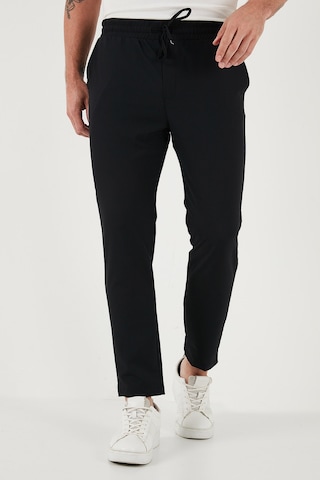 Buratti Streç Regular Fit Normal Bel Düz Paça Jogger Erkek Pantolon Cf25617801 Siyah