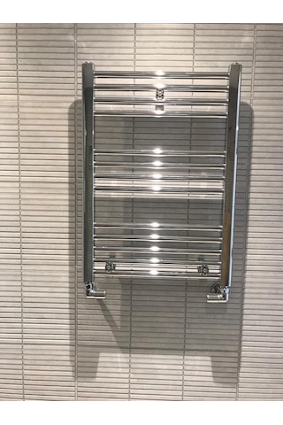 Krom Radyatör & Havlupan Vanası 3 Eksenli Set