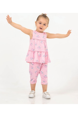 Harika Kids Kız Bebek Tunik Model Alt-üst Takım 001