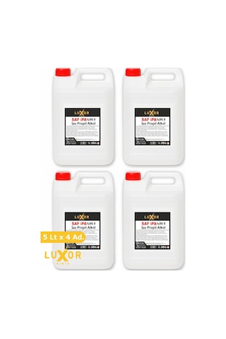 Luxor Kimya Saf İpa %99.9 20 L (4 x 5 L)