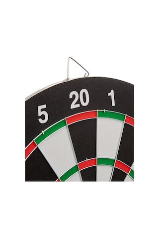 Delta Dart Seti 43 Cm 17 İnç + 6 Dart Oku 6 Gr Hedef Tahtası