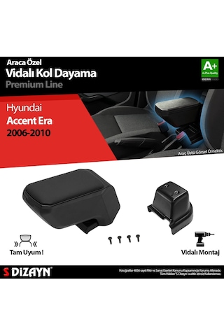 Hyundai Accent Era Kol Dayama Kolçak Abs Vidalı Siyah 2006-2010 A+kalite
