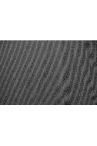 Çizgili Siyah Renk Hazır Dikilmiş Pileli Fon Perde 75x260 Cm