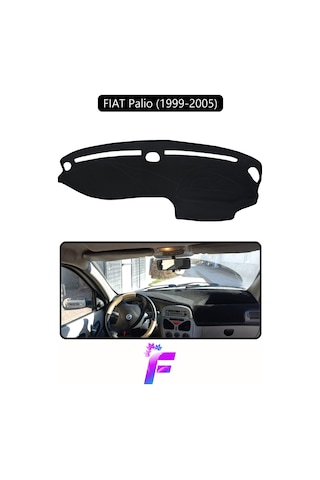 Fıat Palio 1999-2005 Uyumlu Ön Göğüs Örtüsü Yansıma Önleyici Kolay Montaj Oto Aksesuar E66 Siyah