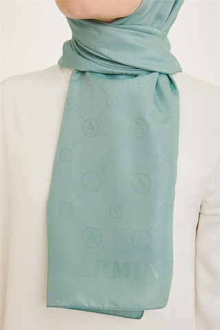 Armine Trend İnci Monogram Şal 2 11 57 Yeşil