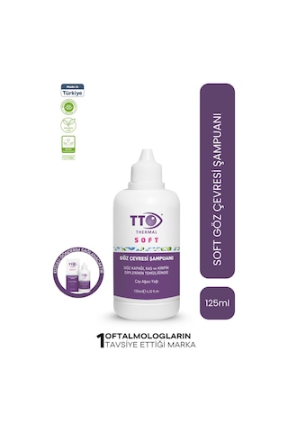 Tto Soft Tea Tree Oil Göz Çevresi Şampuanı 125 ML