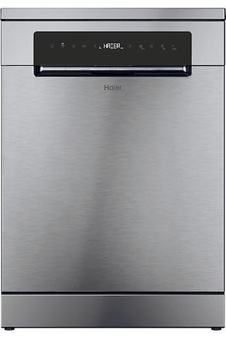 HAIER XF 4C7S0X-17 C Enerji Sınıfı 14 Kişilik 10 Programlı Wi-Fi + Bluetooth Bağlantılı Bulaşık Makinesi Inox