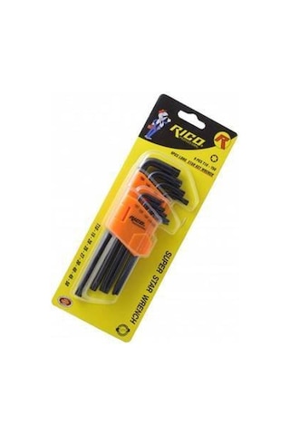 Rico 9 Parça Torx Uzun Allen-Alyan Anahtar Seti N11.11511