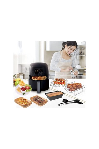 Sones Ninja 3.7-4.2qt Air Fryer Aksesuarları 6'sı 1 Arada Set