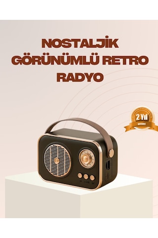 Radyo Nostaljik Tasarım, Tf Kart Usb Destekli