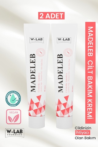 W-Lab Cosmetics Madeleb Cilt Yenileyici Krem 40 Ml X 2 Adet