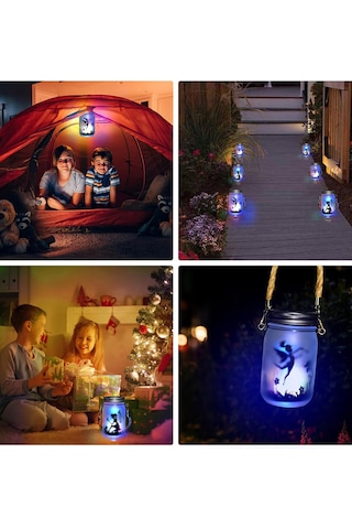 Greentech Güneş Enerjili Dekoratif LED Fener / Askılı Bahçe Feneri / Bahçe Dekorasyon Feneri / GT-SL27