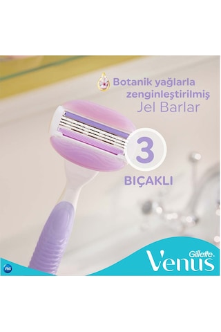 Gillette Venus Comfortglide Breeze Kadın Tıraş Makinesi + Yedek Tıraş Bıçağı 2'li
