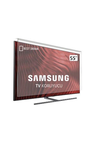 Samsung Uyumlu Crystal 55ru7100 Tv Ekran Koruyucu Ue55ru7100u