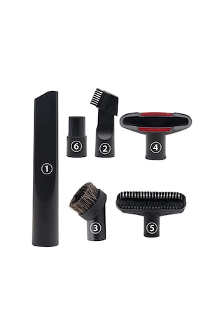 Teltree Philips Ve Diğer Markalar İçin 6'li Vakum Başlığı Seti - 32/35mm Uyumlu