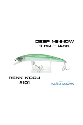3410 Deeplure Deep Minnow 110Mm 14Gr Renk: 101 (547172278)