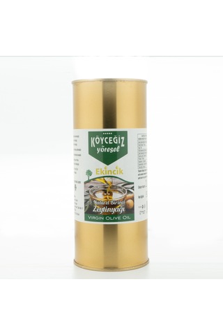 Köyceğiz Yöresel Ekincik Naturel Birinci Zeytinyağı Teneke 1 L